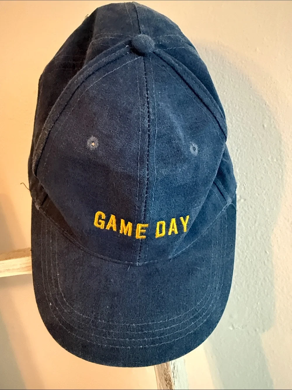 GAME DAY Navy Blue Baseball Cap - Unbranded
